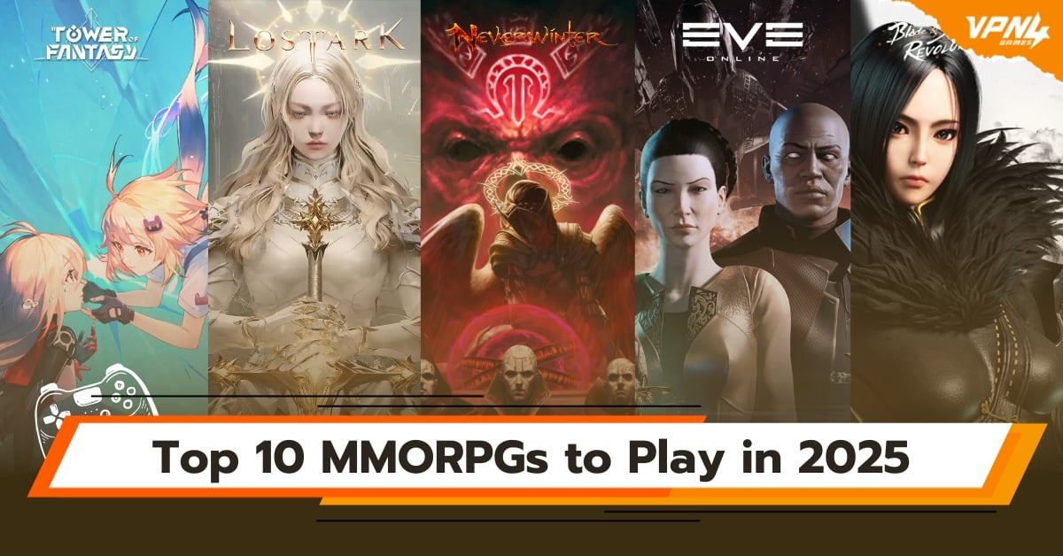 Top 10 MMORPGs to Play in 2025
