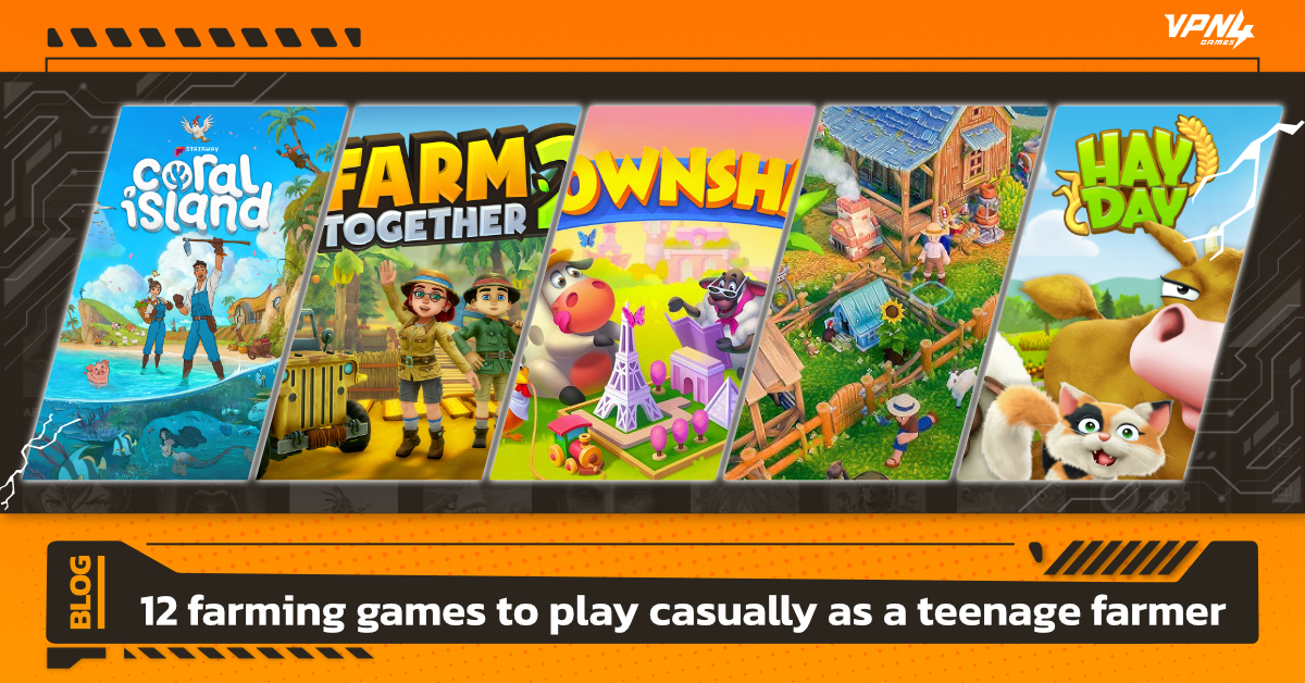 12 farming games to play casually as a teenage farmer