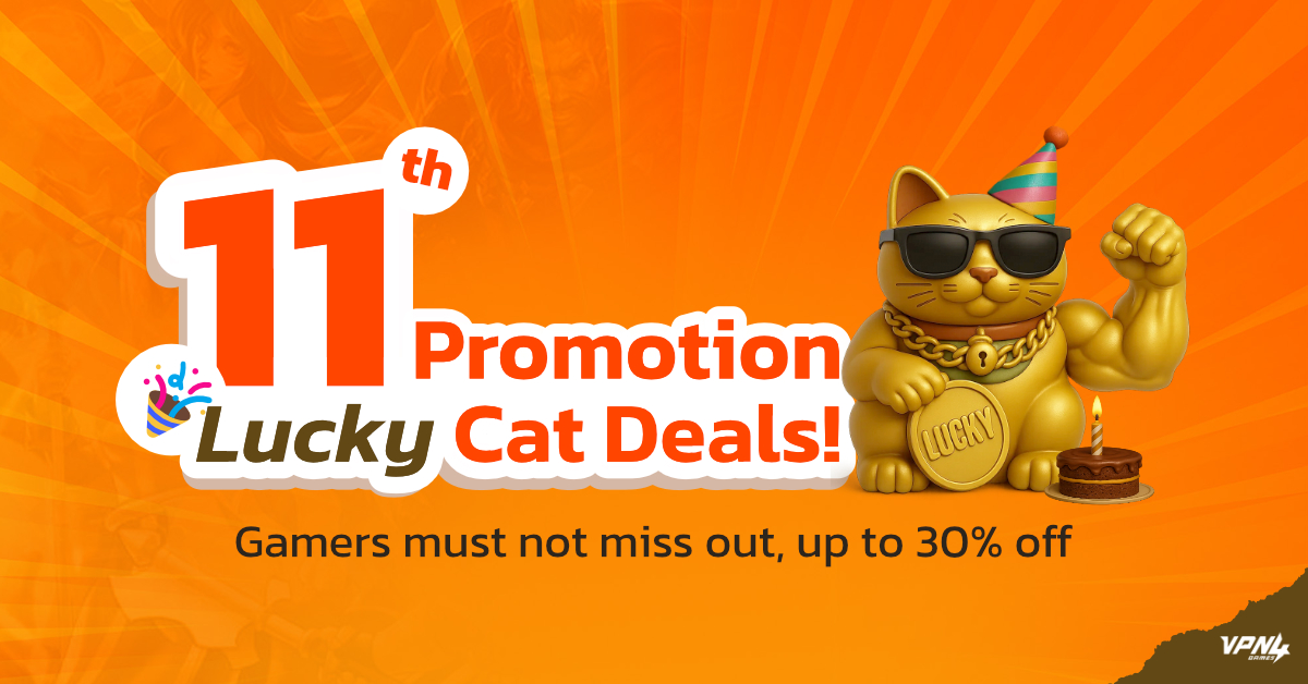 11th Lucky Cat Deals Promotion
