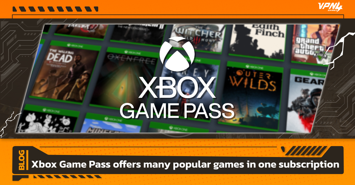 Xbox Game Pass offers many popular games in one subscription