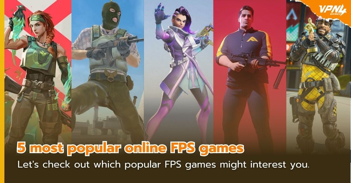 5 most popular online FPS games
