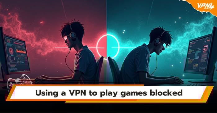 Using VPN to play games blocked in other countries