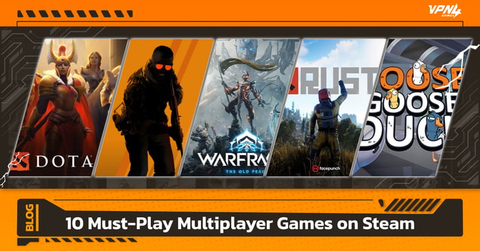 10 Must-Play Multiplayer Games on Steam
