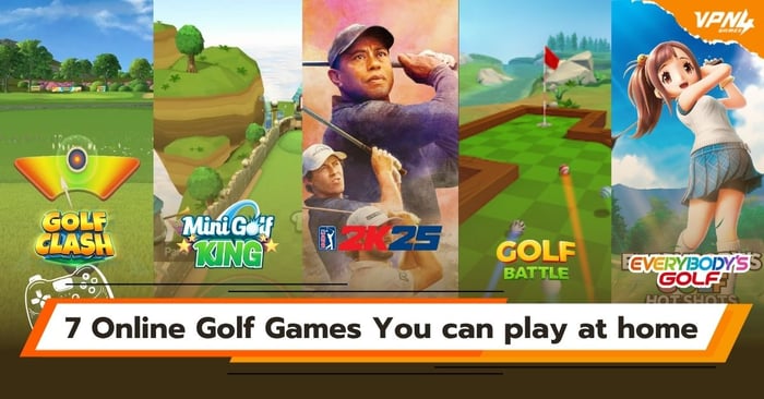 7 Online Golf Games You can play at home