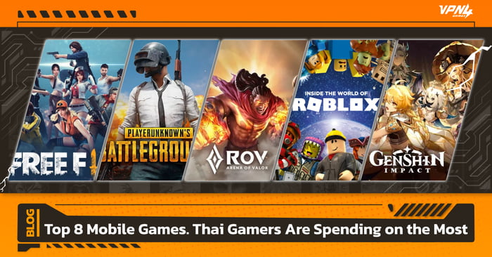Top 8 Spending Mobile Games