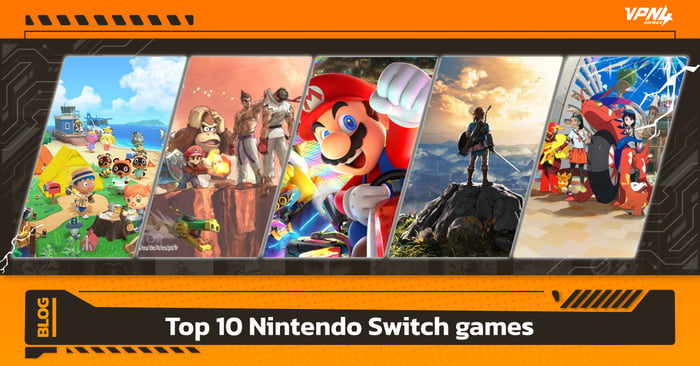 Top 10 Best-Selling Nintendo Switch Games