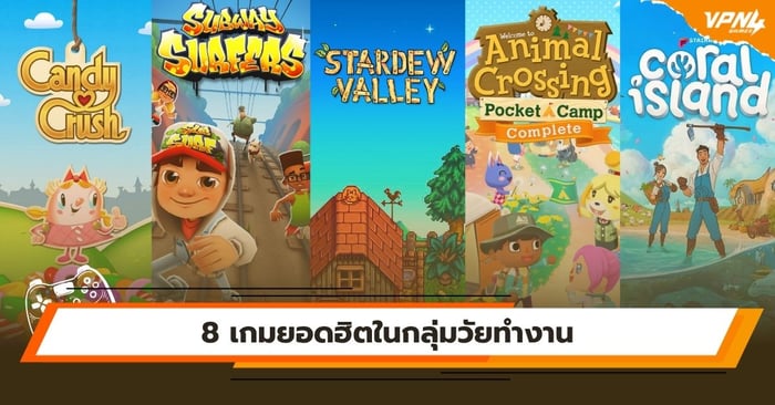 8 Popular Games Among Working
